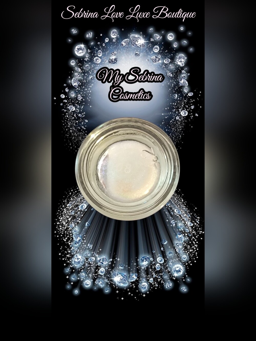 Luxe Shimmery Iridescent White Creamy Eye Shadow
